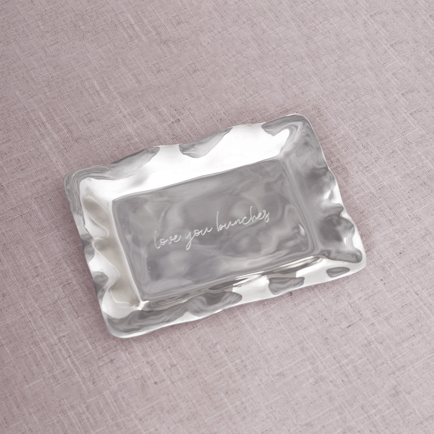 8266 GIFTABLES Engraved Tray "love you bunches" - Image 1