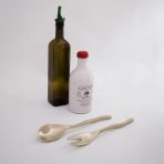 SIERRA MODERN Maia Small Salad Servers (Shiny Gold) - Image 4