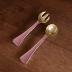 FINAL SALE - ENCANTO Soho Salad Servers (Pink)