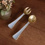 ENCANTO Soho Salad Servers (Periwinkle) - Image 3