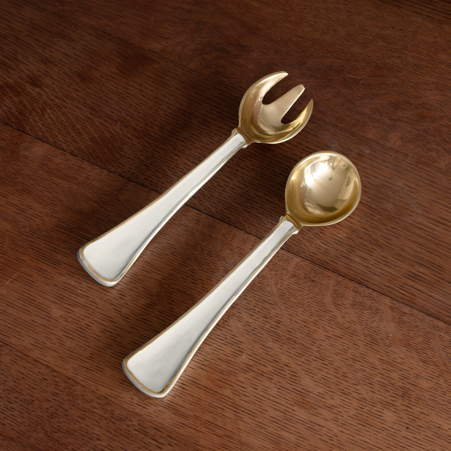 8483_9192682a-6408-4267-8511-c68903d76974 ENCANTO Soho Salad Servers (Cream) - Image 1