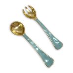 ENCANTO Soho Salad Servers (Turquoise) - Image 2