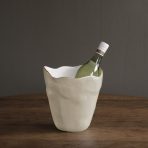 ENCANTO Soho Large Ice Bucket (Cream and White) - Image 4