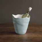 ENCANTO Soho Large Ice Bucket (Turquoise and White) - Image 5