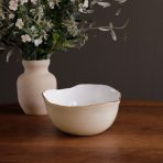 ENCANTO Osaka Large Bowl (Cream and White) - Image 4