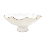 ENCANTO Carola Large Pedestal (Cream and White) - Image 2