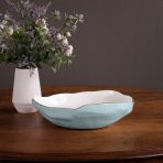 ENCANTO Nuevo Large Bowl (Sky Blue and White) - Image 5