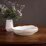 ENCANTO Nuevo Large Bowl (Cream and White)
