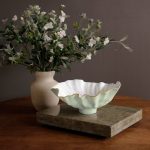 ENCANTO Bloom Medium Bowl (Pistachio and White)