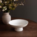 FINAL SALE - ENCANTO Carnaval Medium Pedestal (Cream and White)