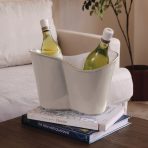 ENCANTO Double Ice Bucket (Cream and White) - Image 5