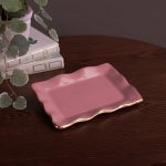 FINAL SALE - ENCANTO Vento Small Rectangular Tray (Pink)