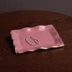 FINAL SALE - ENCANTO Vento Small Rectangular Tray (Pink) - Image 2