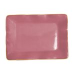 FINAL SALE - ENCANTO Vento Small Rectangular Tray (Pink) - Image 3