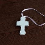 ENCANTO  Athens Cross Ornament (Sky Blue)