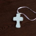 ENCANTO  Athens Cross Ornament (Sky Blue)