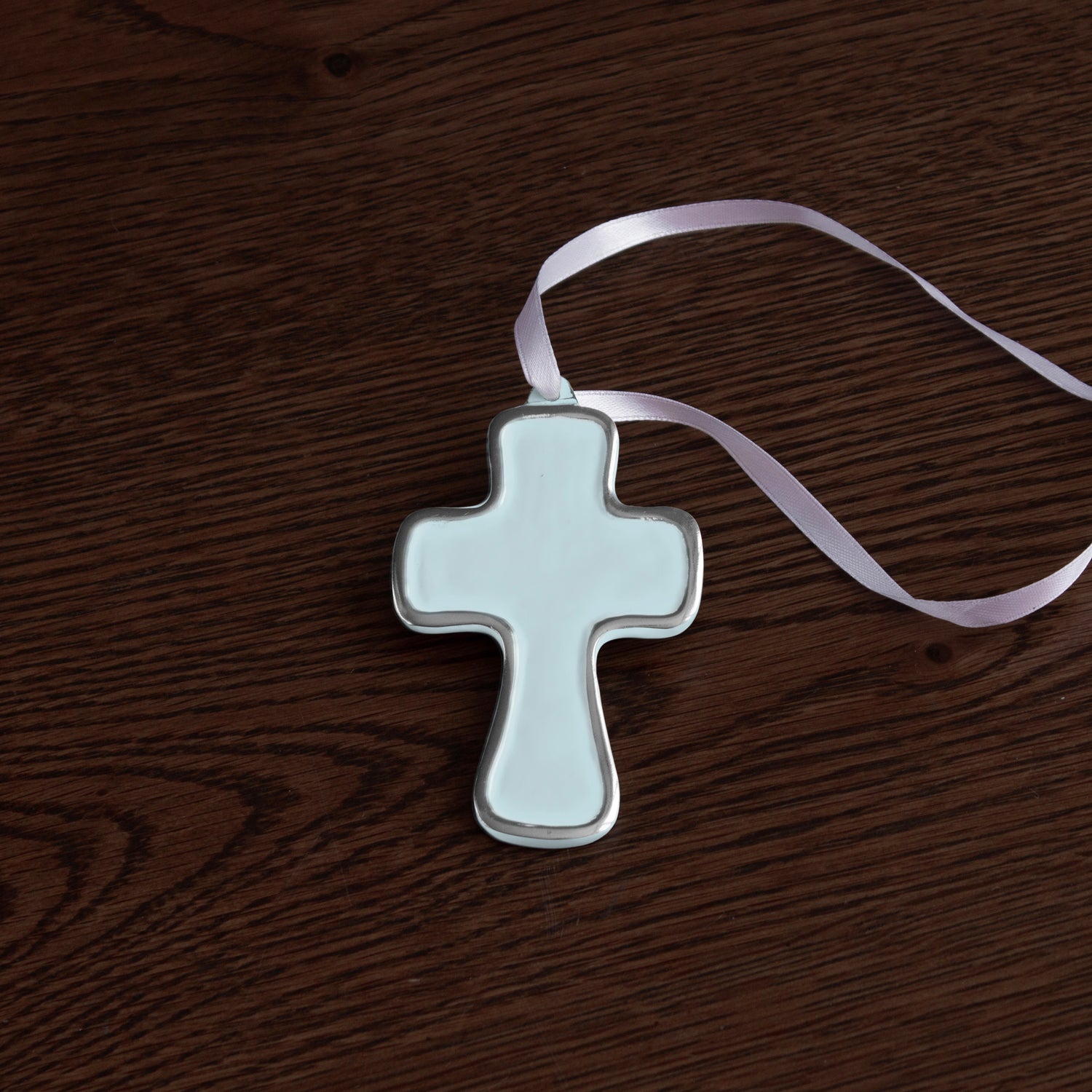 8650_3d9511b4-5748-4484-bf47-fe3806fa9e75 ENCANTO Athens Cross Ornament (Sky Blue) - Image 1