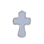ENCANTO  Athens Cross Ornament (Periwinkle) - Image 2