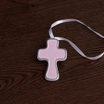 ENCANTO  Athens Cross Ornament (Lilac)