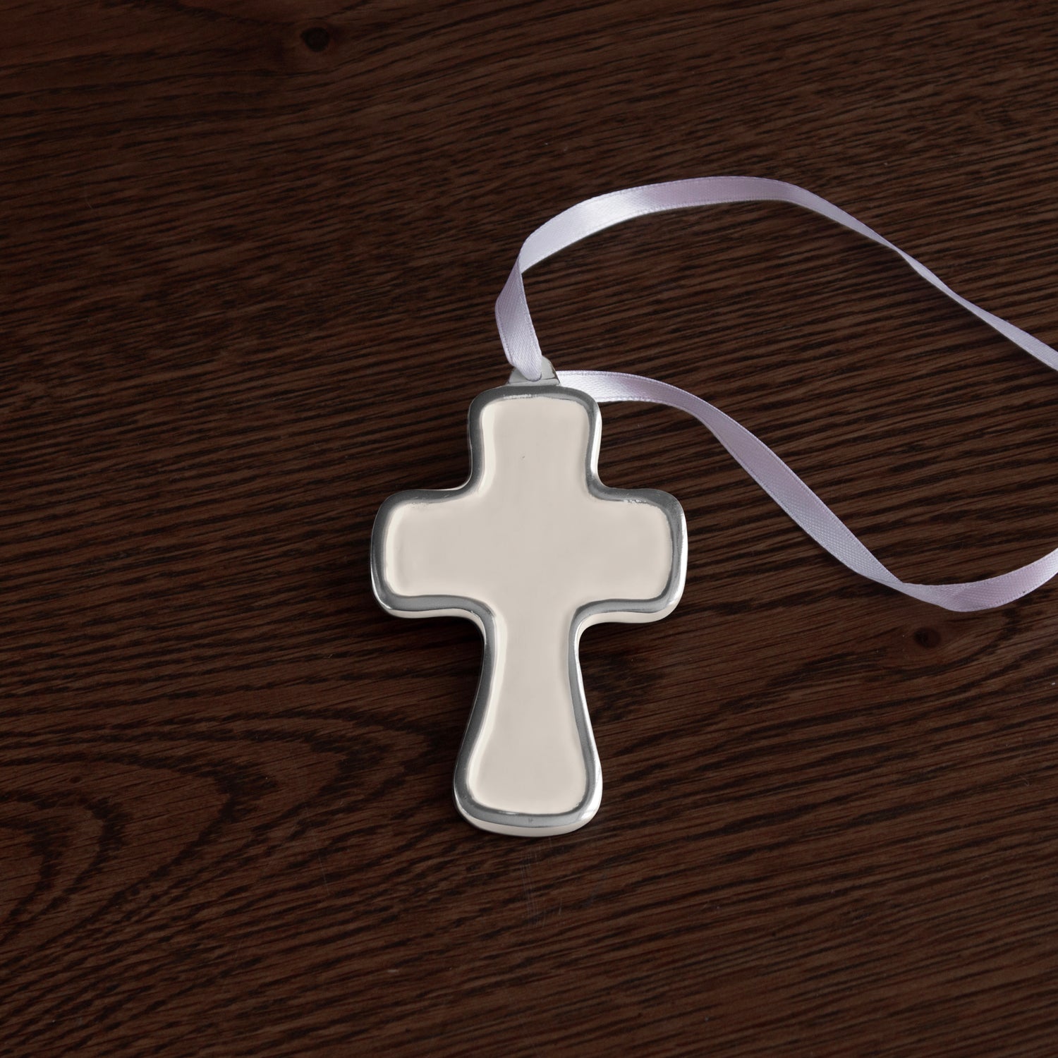 8655_337f36ec-a5b7-4c80-bd45-e624c3f57f7f ENCANTO Athens Cross Ornament (Cream) - Image 1