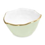 ENCANTO Osaka Small Bowl (Pistachio and White) - Image 2