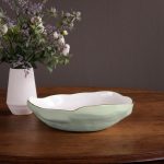 ENCANTO Nuevo Large Bowl (Pistachio and White)