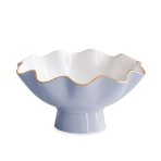 ENCANTO Carola Small Pedestal (Periwinkle and White) - Image 2