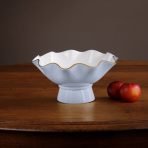 ENCANTO Carola Small Pedestal (Periwinkle and White) - Image 4