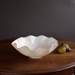 ENCANTO Carola Extra Large Bowl (Cream and White) - Image 4
