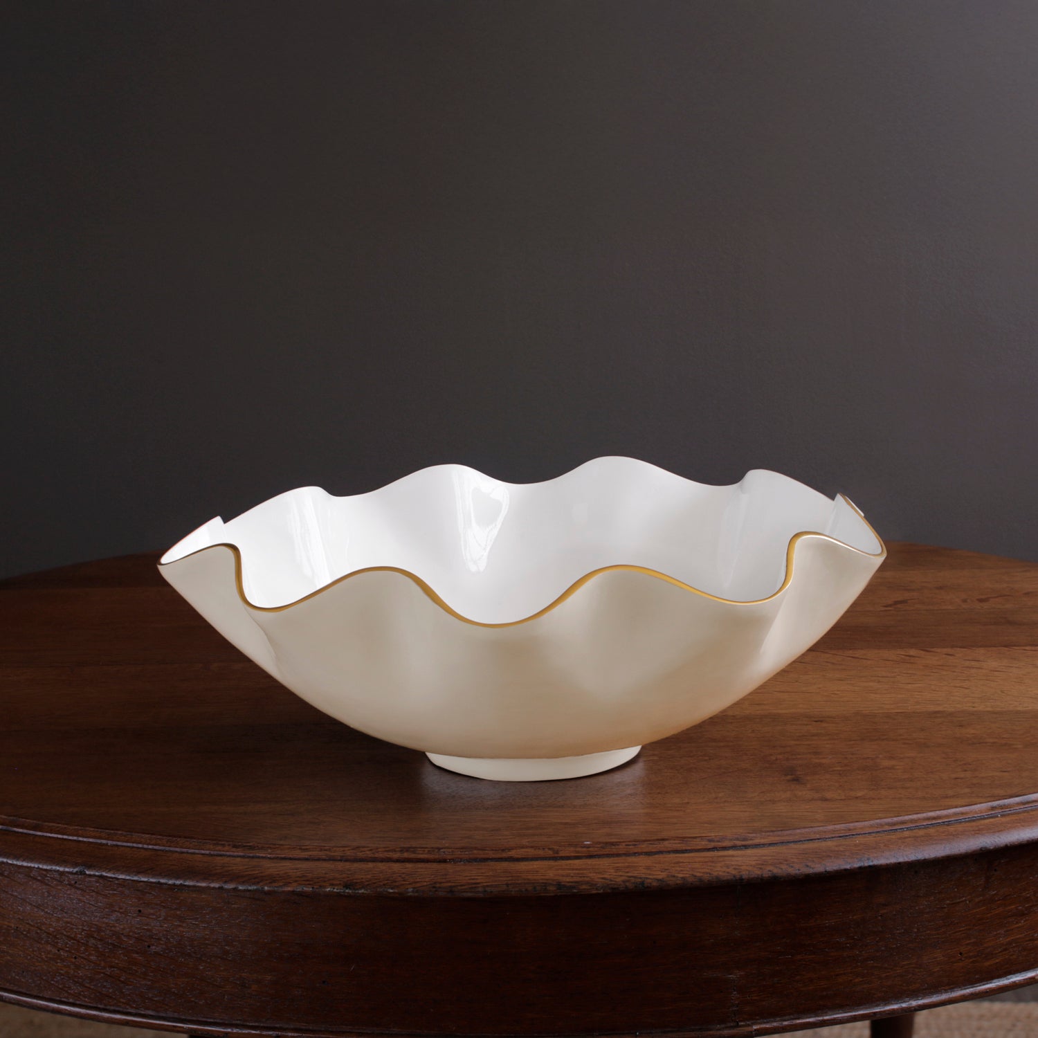 8709_f8a9ef9c-1683-4f0b-80bc-5f73bebb126d ENCANTO Carola Extra Large Bowl (Cream and White) - Image 1