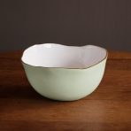 ENCANTO Osaka Large Bowl (Pistachio and White) - Image 3