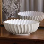 ENCANTO Orlando Large Bowl (Cream and White) - Image 3