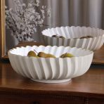 ENCANTO Orlando Large Bowl (Cream and White) - Image 4