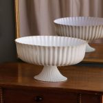 ENCANTO Vienna Large Centerpiece/Punchbowl (Cream and White)