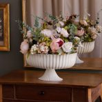 ENCANTO Vienna Large Centerpiece/Punchbowl (Cream and White) - Image 3