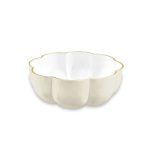 FINAL SALE - ENCANTO Calabaza Medium Bowl (Cream and White) - Image 2