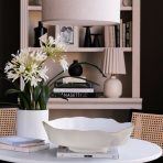 FINAL SALE - ENCANTO Dakota Large Bowl (Cream and White) - Image 5