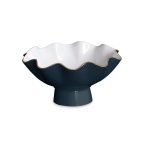 ENCANTO Carola Small Pedestal (Midnight and White) - Image 2