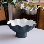 ENCANTO Carola Small Pedestal (Midnight and White) - Image 5