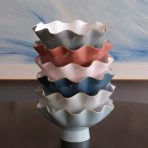 ENCANTO Carola Small Pedestal (Midnight and White) - Image 6
