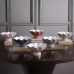 ENCANTO Carola Small Pedestal (Dove and White) - Image 5