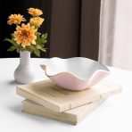 ENCANTO Carola Small Round Bowl (Camellia and White) - Image 3