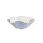 ENCANTO Carola  Small Round Bowl (Periwinkle and White) - Image 2