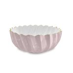 FINAL SALE - ENCANTO Orlando Medium Bowl (Camellia and White) - Image 3