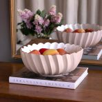 FINAL SALE - ENCANTO Orlando Medium Bowl (Camellia and White) - Image 2