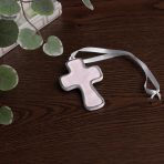 ENCANTO Athens Cross Ornament (Camellia)