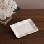 ENCANTO Vento Small Rectangular Tray (Cream)