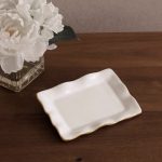 ENCANTO Vento Small Rectangular Tray (Cream)