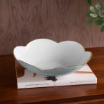 ENCANTO Amelia Medium Bowl Slate and White