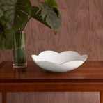 FINAL SALE - ENCANTO Amelia Medium Bowl Cream and White - Image 3